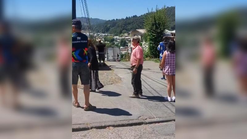 Redes sociales - Chofer de camión provoca pánico y peligro entre vecinos de Concepción