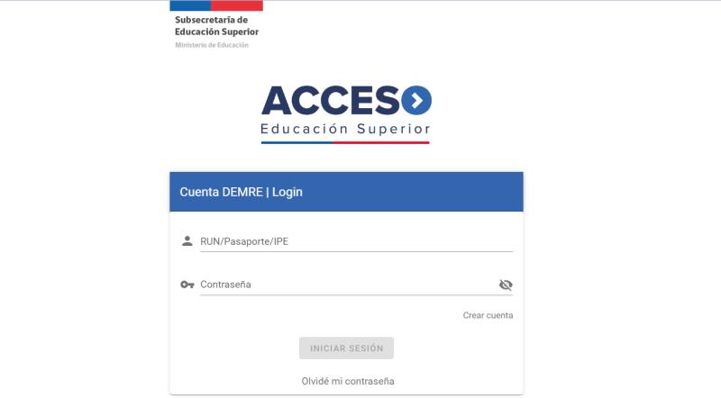 demre.cl - Cómo postular a la eduación superior tras resultado de la PAES