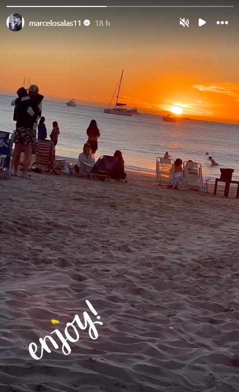 Última historia compartida por Marcelo Salas en redes sociales - Créditos: Captura