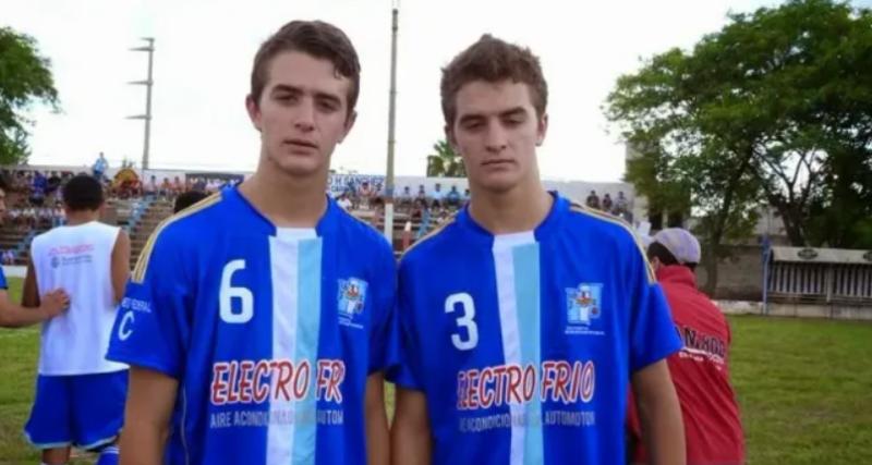 Franco Calderón junto a su hermano Pablo - Créditos: Redes Sociales