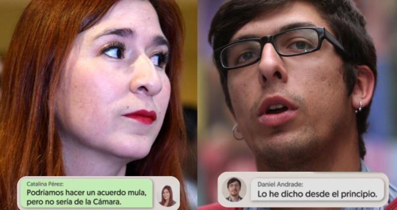 Agencia Uno/T13 - Las gestiones de la diputada Catalina Pérez para que Daniel Andrade consiguiera un trabajo en el Estado