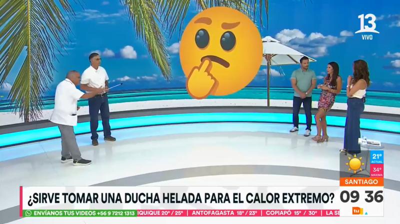 Canal 13 - Doctor Ugarte habla de cómo capear el calor