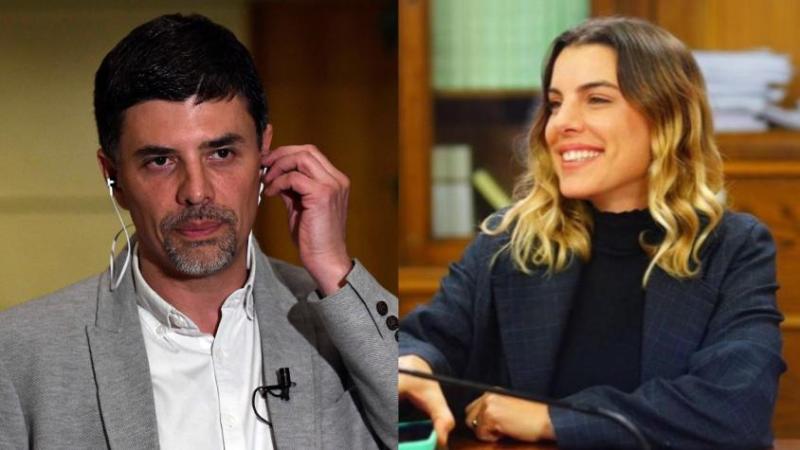 Marcelo Díaz y Maite Orsini | Agencia UNO