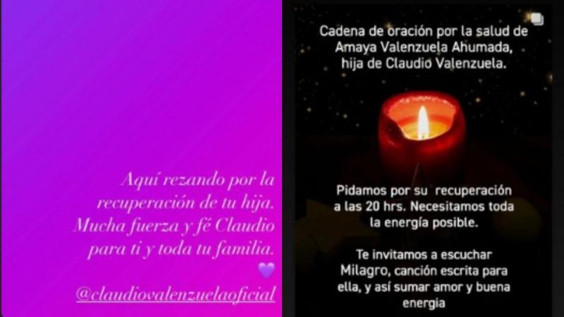 Instagram - Desde Los Bunkers hasta Sergio Lagos: Famosos envían apoyo a vocalista de Lucybell tras grave estado de su hija