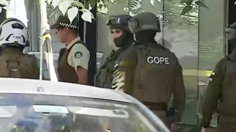 Canal 13 - Aviso de bomba en Tribunales de Familia