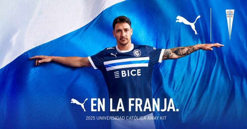 La camiseta visitante de U Católica para este 2025 - Universidad Católica