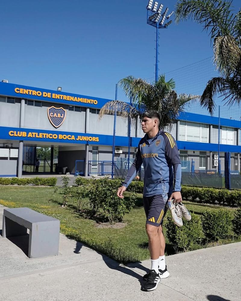 Carlos Palacios en problemas en Boca Juniors - Créditos: @@lanumero12comar