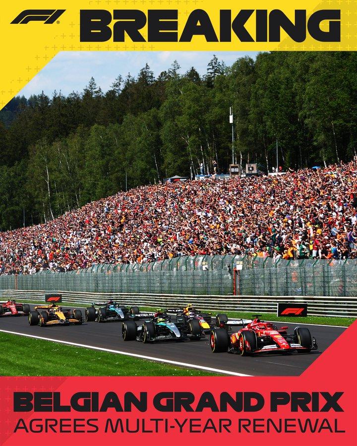GP de Bélgica - Créditos: Fórmula 1