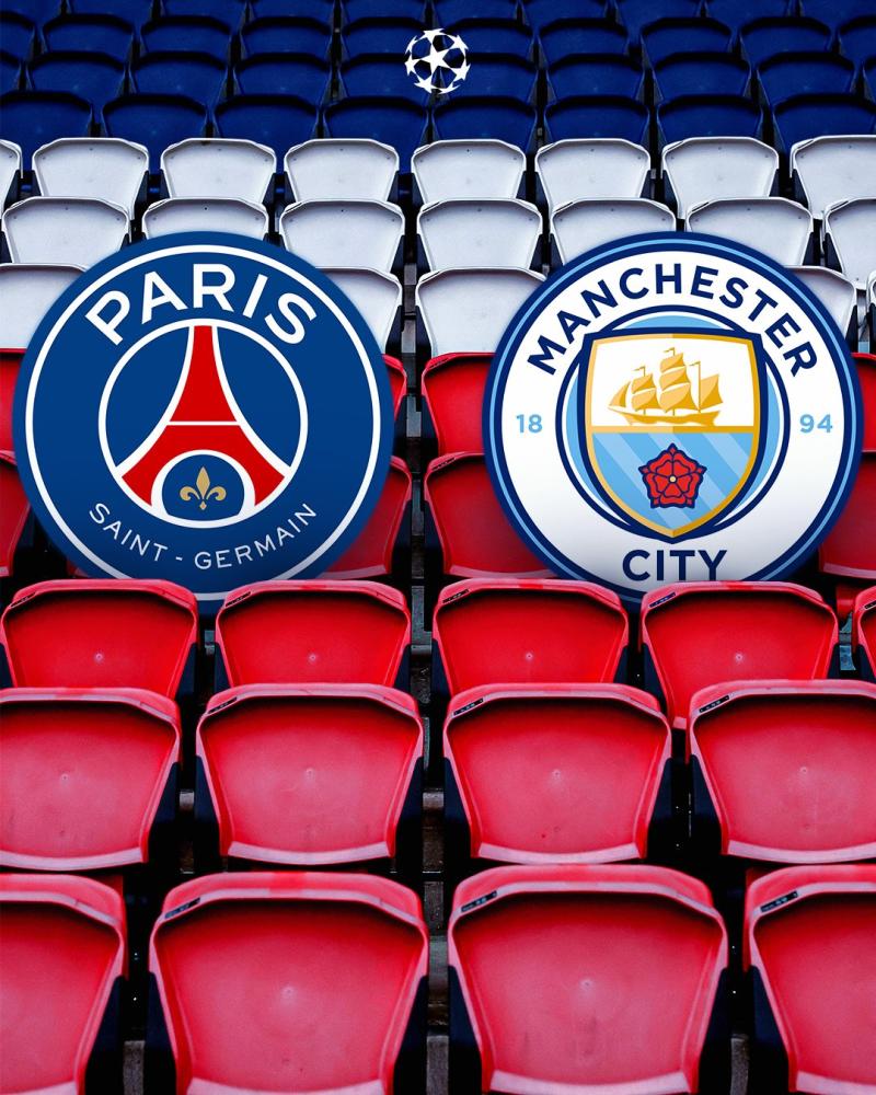 Partidazo entre PSG vs Manchester City - Créditos: Champions League