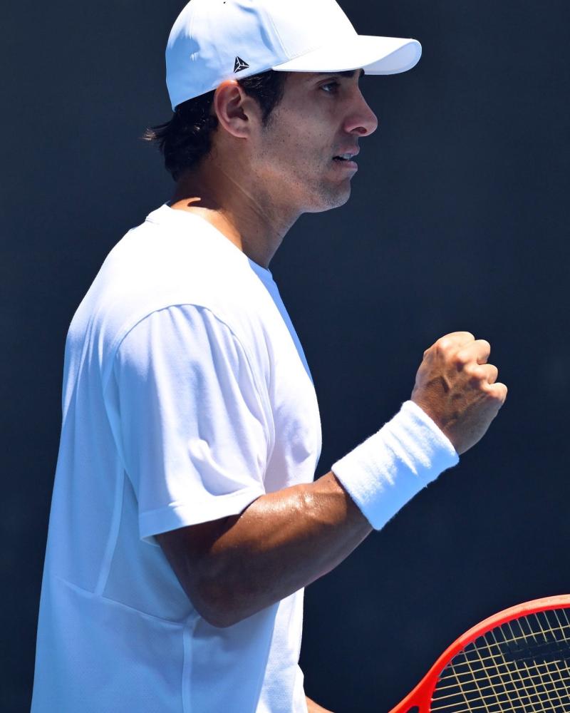 Cristian Garin va por su quinto triunfo en Melbourne ante el número 4 del mundo - Créditos: Team Chile