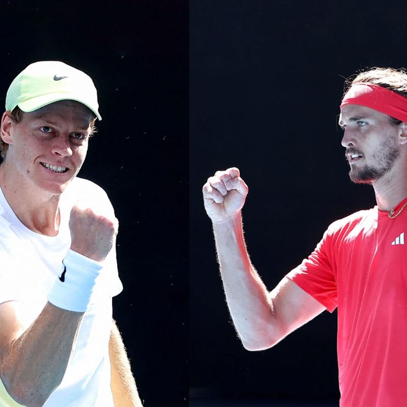 Sinner vs Zverev: Horario y dónde ver EN VIVO - Créditos: Australian Open