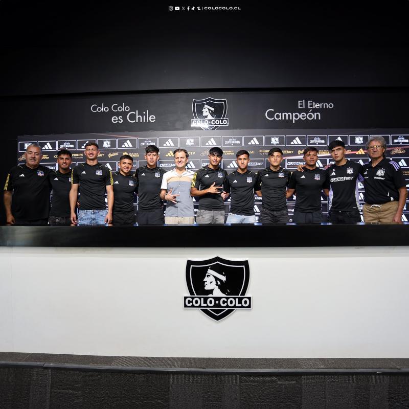 Jorge Almirón y minutaje Sub-21 en Colo Colo - Créditos: @colocolo