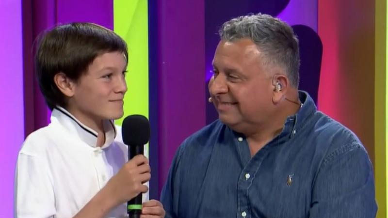 Canal 13 - Marlen Olivari presentó en pantalla a su hijo Lorenzo Marocchino: Adolescente ya tiene 13 años y así luce