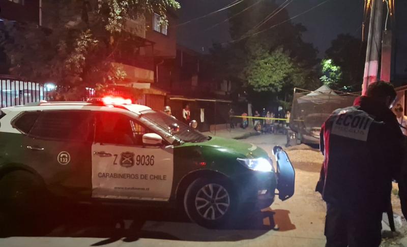 Investigan asesinato en Estación Central por presunta transacción de drogas