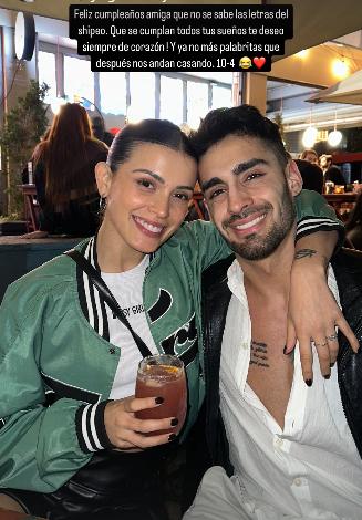 Instagram - Jorge Aldoney saluda a Cony Capelli en su cumpleaños