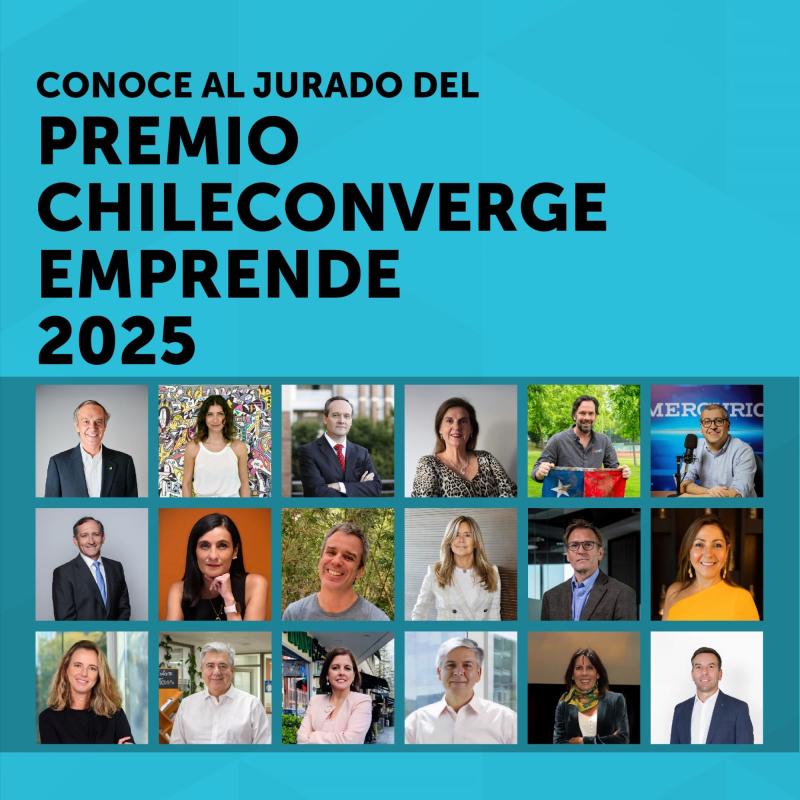 Jurado del Premio ChileConverge Emprende