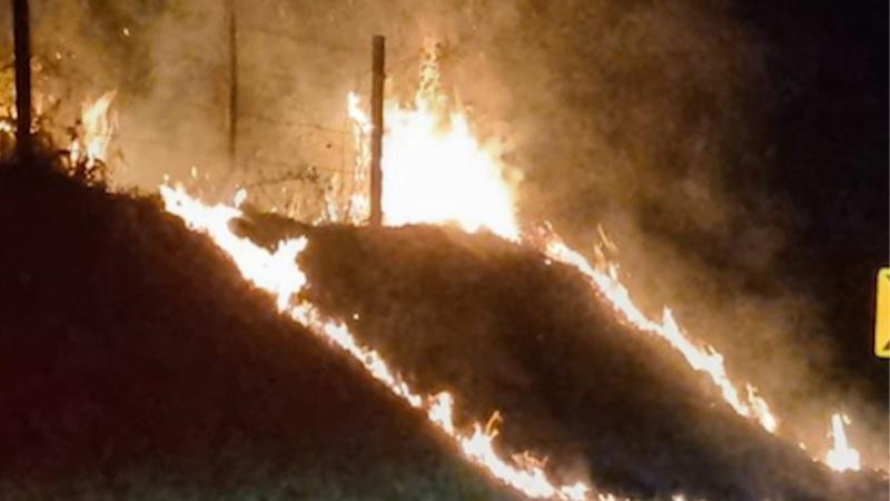 T13 - Detienen a sospechoso de iniciar al menos tres incendios con un encendedor en pastizales de Lautaro
