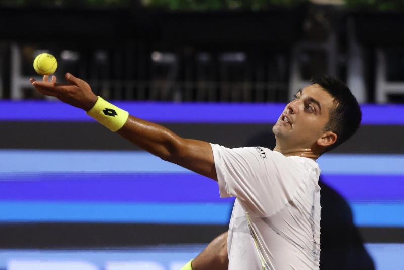 Tomás Barrios derrotó al estadounidense Nava en primera ronda - Créditos: Photosport