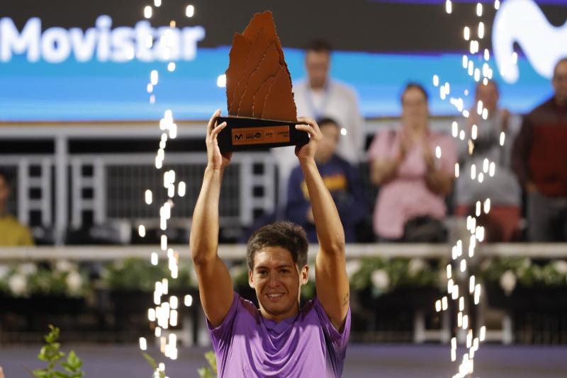 Photosport - Sebastián Báez es el vigente campeón del Chile Open