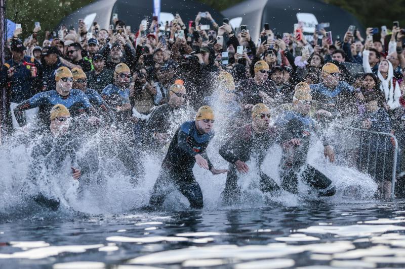 Así fue el Ironman 70.3 de Pucón - Créditos: Photosport