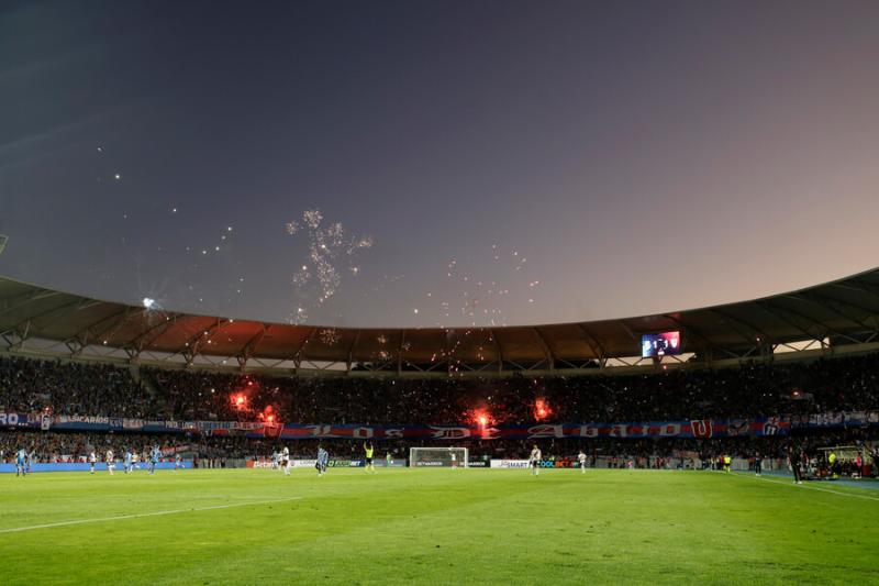 U de Chile vs River Plate en el Ester Roa - Créditos: Photosport