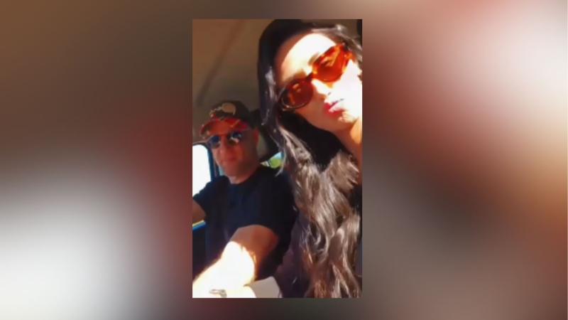 Instagram - "No me molestes...": Pamela Díaz reaccionó a fotografías que le tomaron en el aeropuerto junto a Felipe Kast