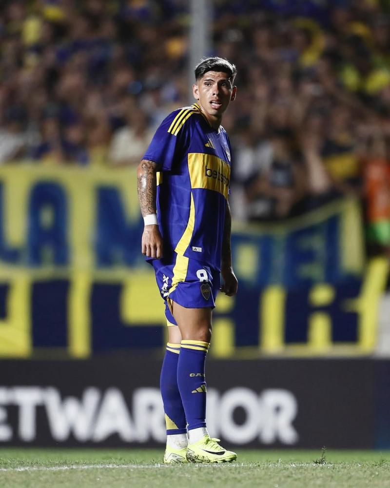 Carlos Palacios hizo su debut con Boca Juniors - Créditos: Prensa Club