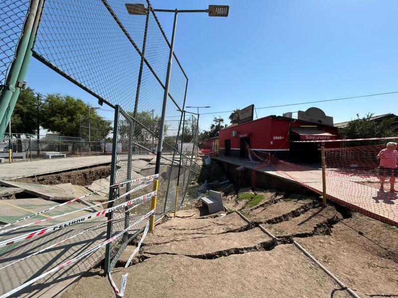 Socavón en Conchalí - T13