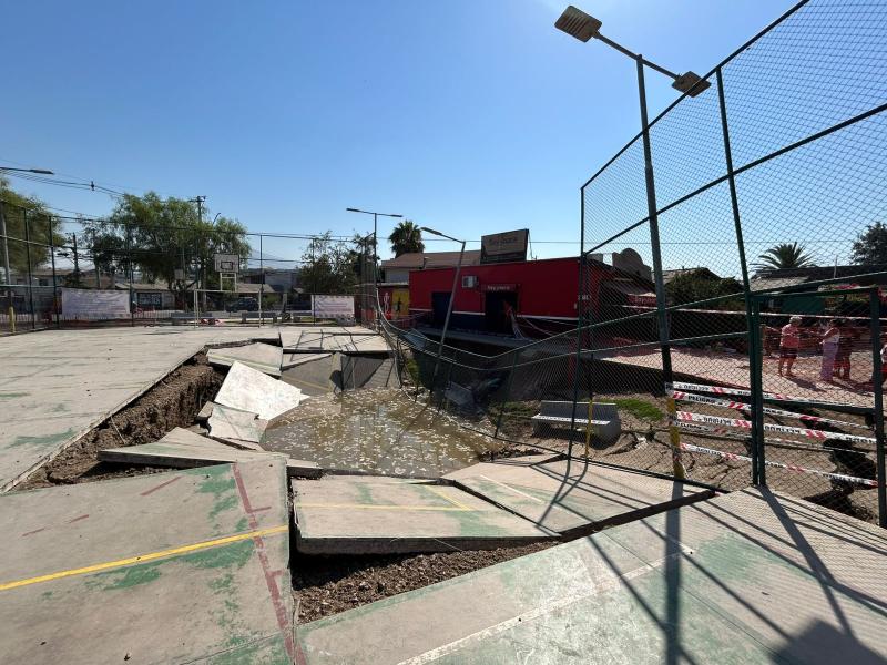 Socavón en Conchalí - T13