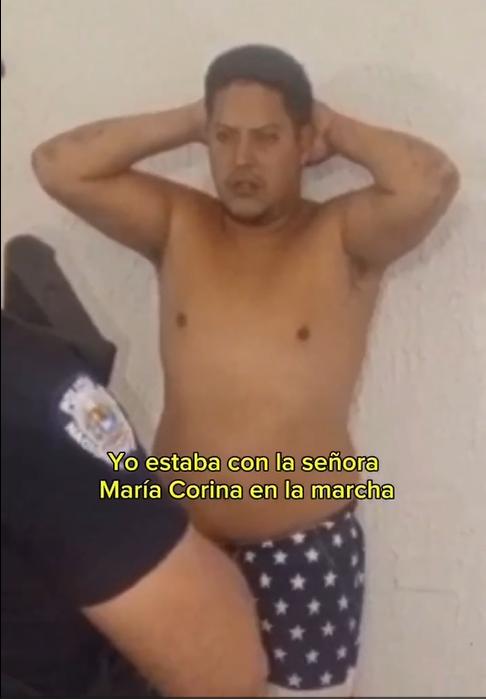 Gobierno de Maduro asegura haber capturado al motociclista que habría acompañado a Machado en protestas