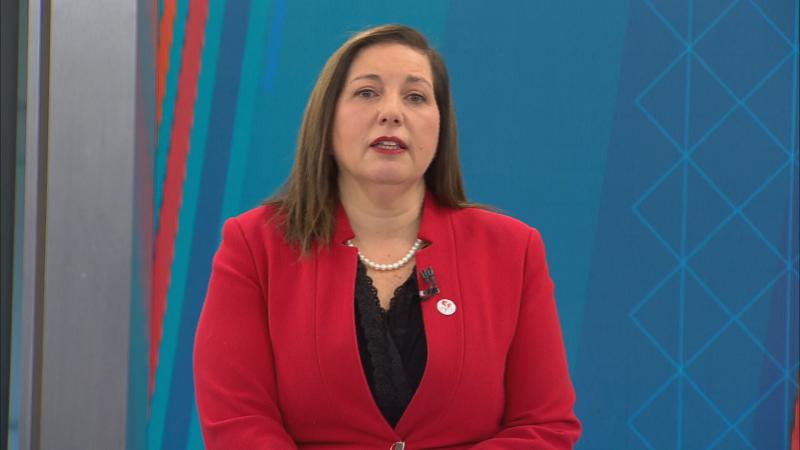 T13 - Presidenta del PS, Paulina Vodanovic