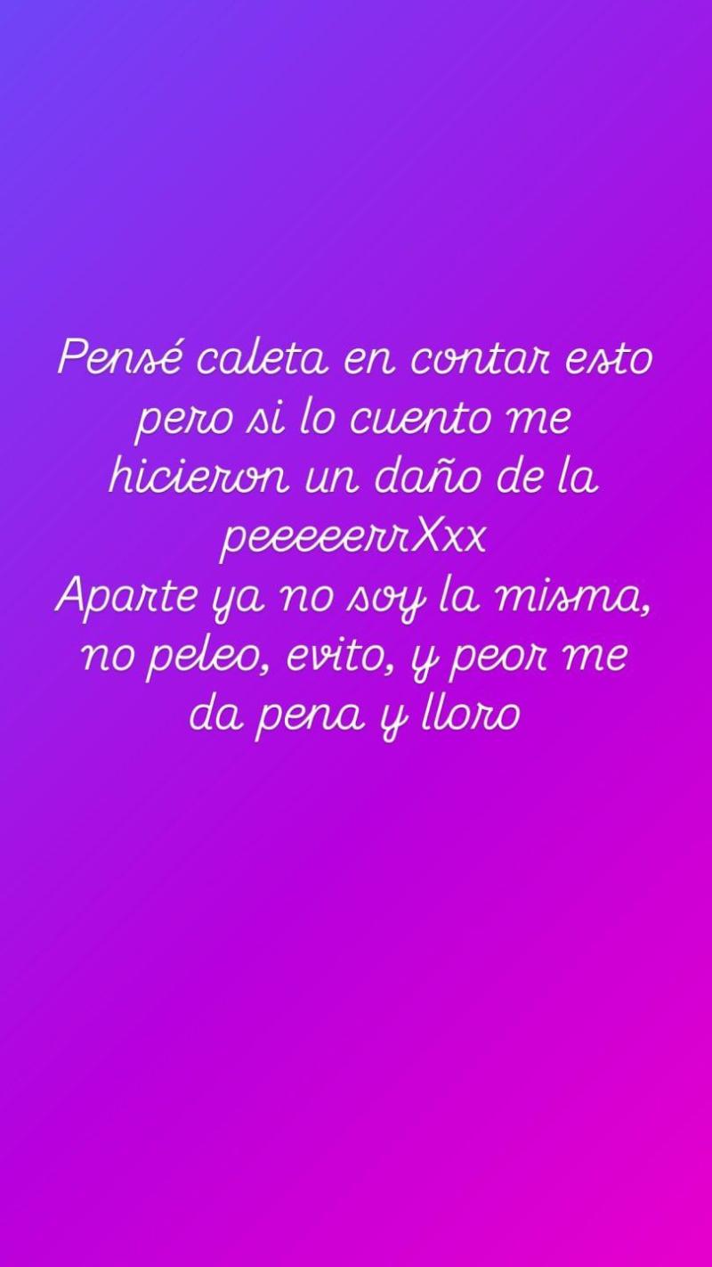 Instagram - Storie de Karina Valenzuela, supuesta amante de Sergio Freire