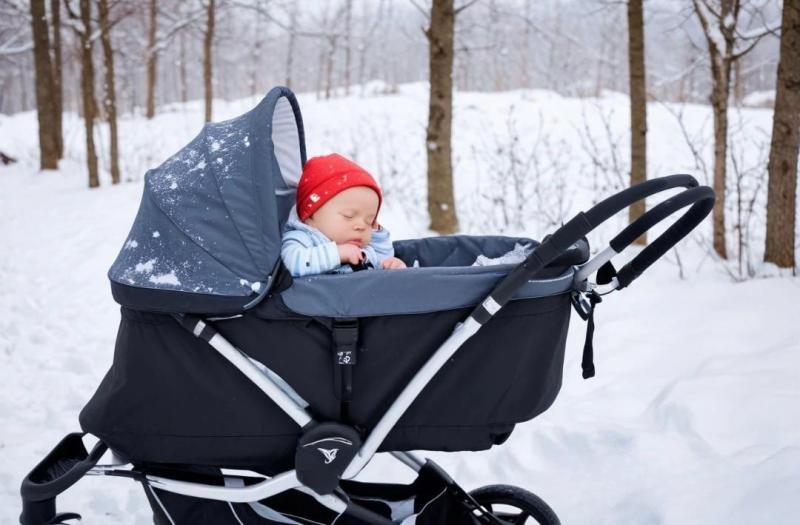 Siesta nórdica: Bebes que duermen a la intemperie a temperaturas bajo cero