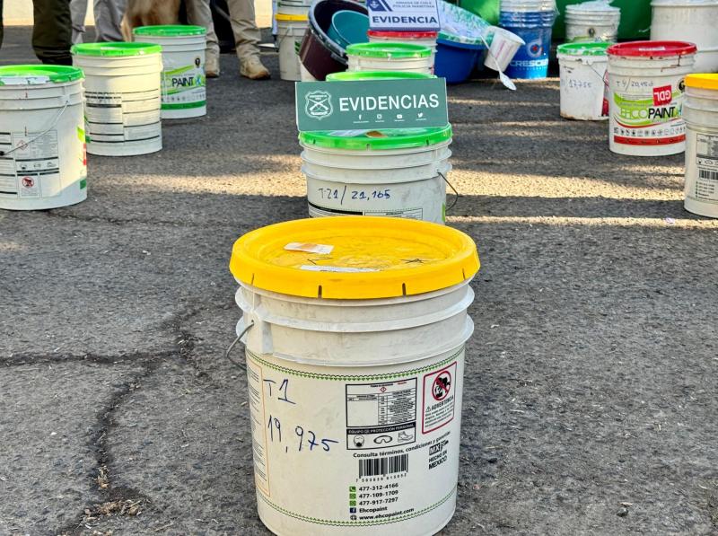 Gentileza - Operación "Cristales del Pacífico" culminó con la incautación de 844 kilos de metanfetamina