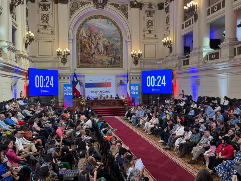 RN proclama a Evelyn Matthei como candidata presidencial