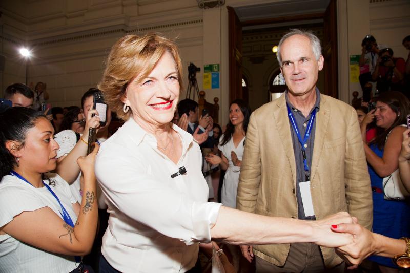 RN - Evelyn Matthei tras apoyo de RN: "Acepto honrada este tremendo desafío"