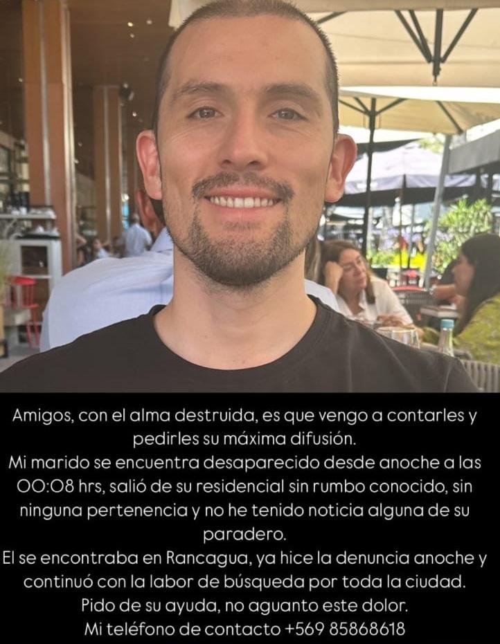 T13 - Familia busca a hombre desaparecido en Rancagua | RRSS