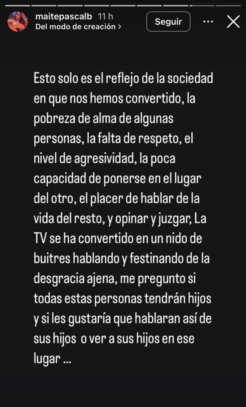 Instagram - Maite Pascal