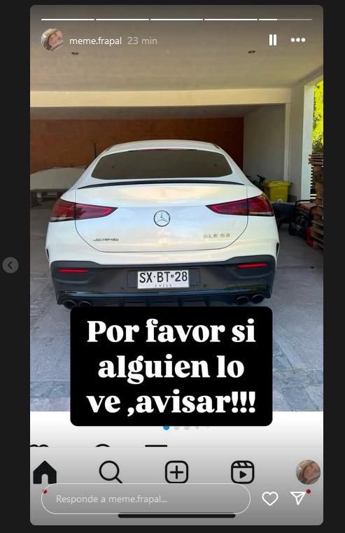 Instagram/meme.frapal - Coté López sufre encerrona regresando de Viña del Mar a Santiago