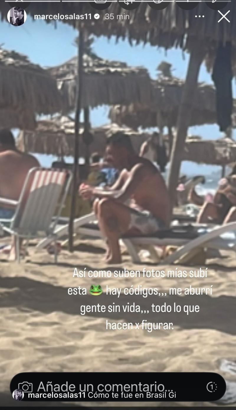 La foto que Marcelo Salas compartió de Mauricio Pinilla - Créditos: @marcelosalas11