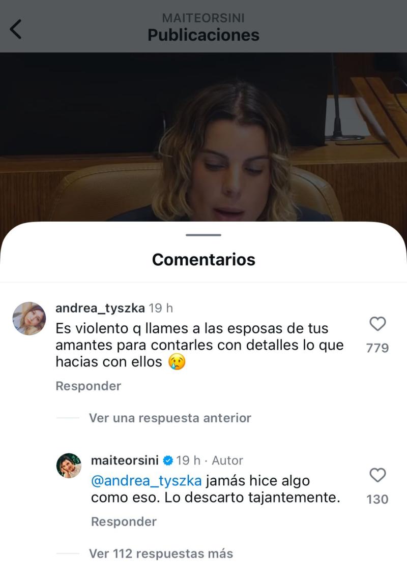 Instagram - Maite Orsini