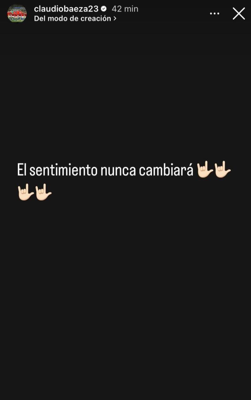 Instagram @claudiobaeza23 - Claudio Baeza no llega a Colo Colo