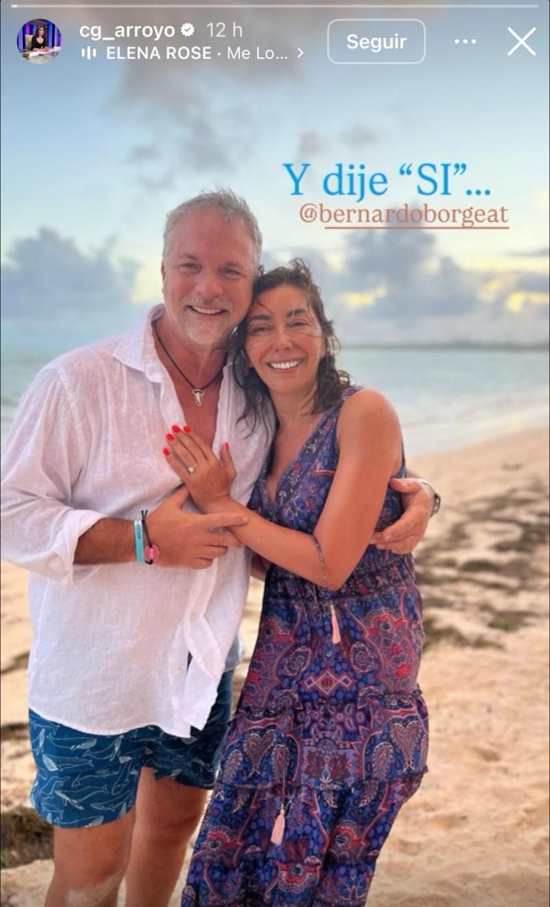 Instagram - Carmen Gloria Arroyo y Bernardo Borgeat