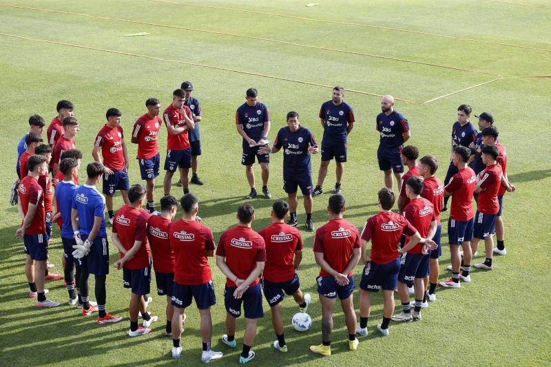 La Roja Sub 20 se mide con Argentina en un amistoso en La Calera - Créditos: Carlos Parra / FFCH