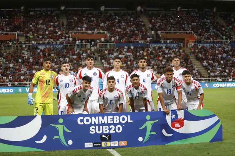 Chile en el Sudamericano Sub 20 - Créditos: Carlos Parra / FFCH