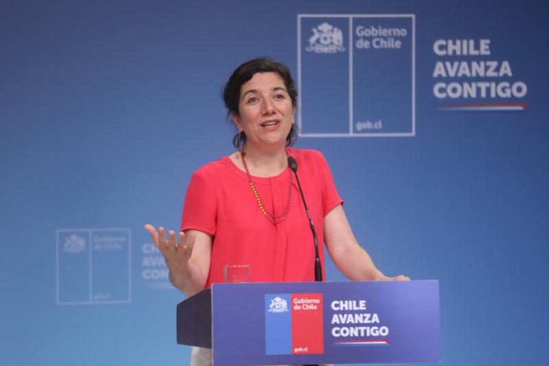 Agencia Uno - Ministra vocera de Gobierno, Aisén Etcheverry