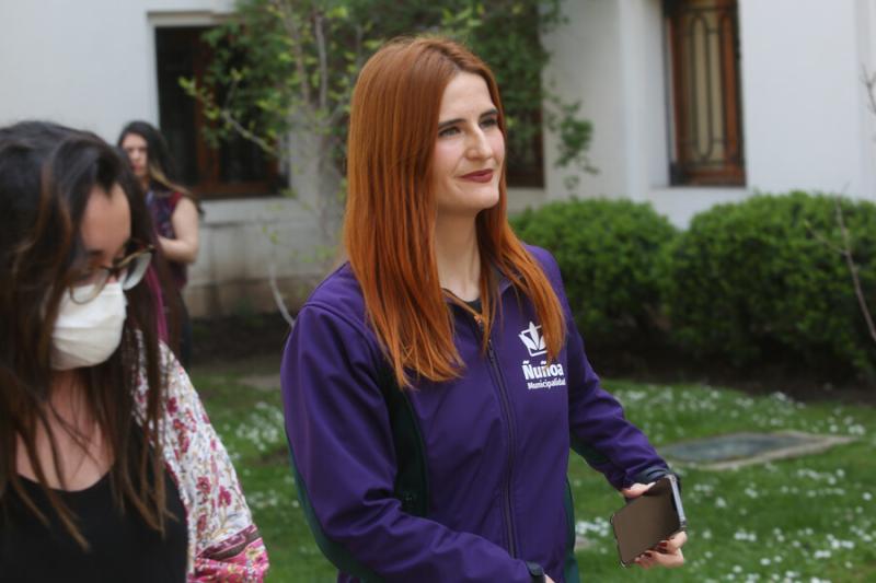 Agencia Uno - Exalcaldesa de Ñuñoa Emilia Ríos