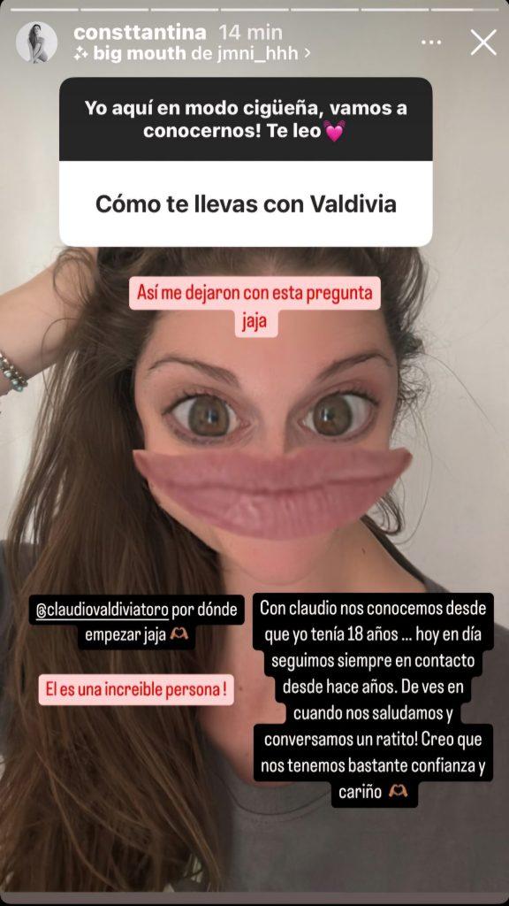 Tanza Varela y su actual relación con Claudio Valdivia - Instagram Tanza Varela