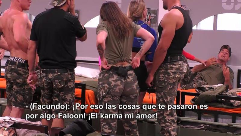Canal 13 - Pelea entre Faloon y Facundo