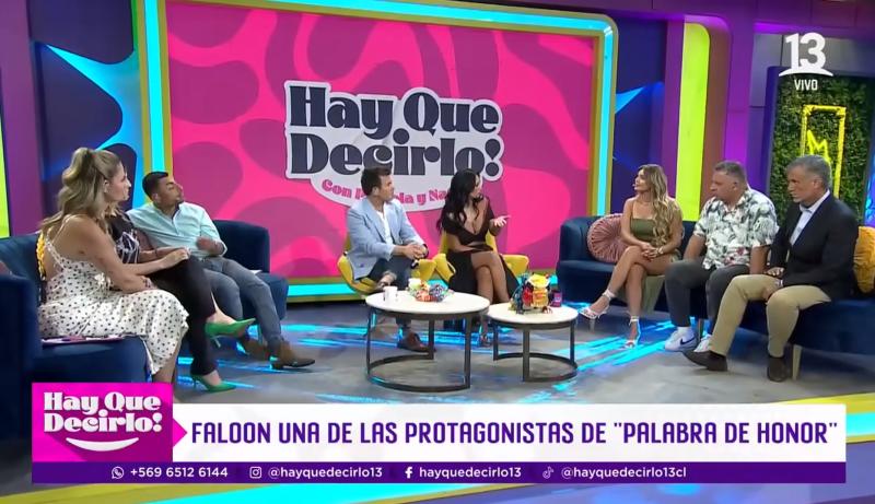 Canal 13 - Pamela Díaz contó insultos a Faloon que no se mostraron en pantalla
